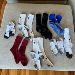 Multi Color Under Armour Crew sock pack